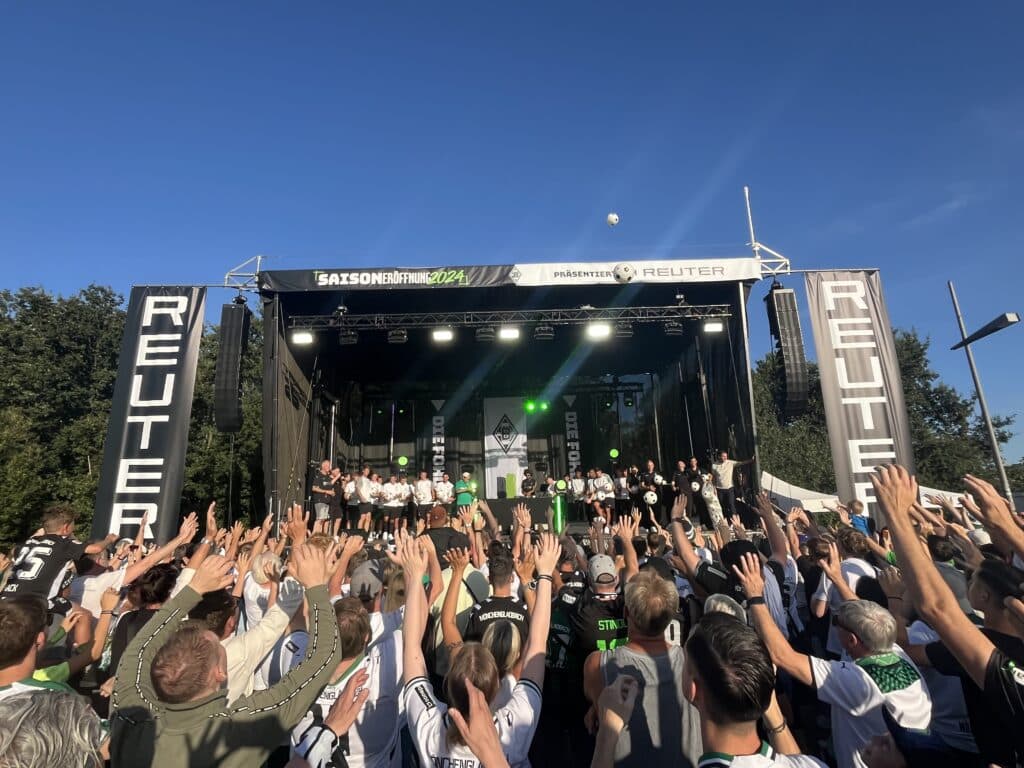 btl next | Saisoneröffnung Borussia Mönchengladbach | Kompetenz Kunst & Kultur